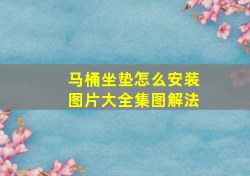 马桶坐垫怎么安装图片大全集图解法