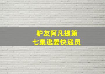 驴友阿凡提第七集逃妻快递员