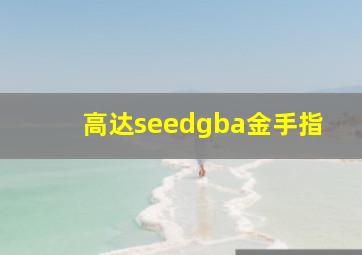 高达seedgba金手指