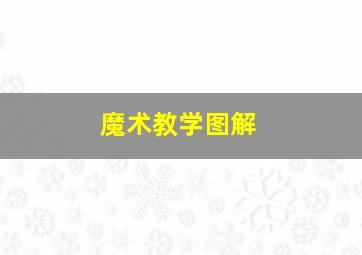 魔术教学图解