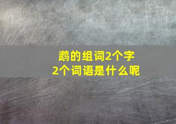 鹉的组词2个字2个词语是什么呢