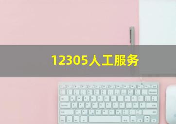 12305人工服务