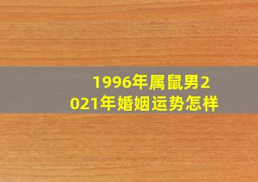 1996年属鼠男2021年婚姻运势怎样