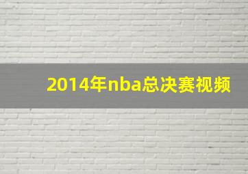 2014年nba总决赛视频