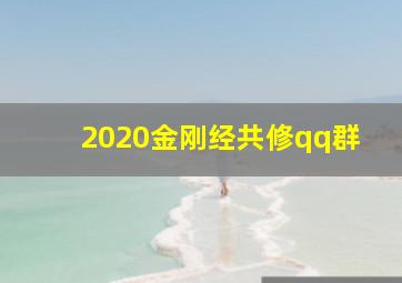 2020金刚经共修qq群