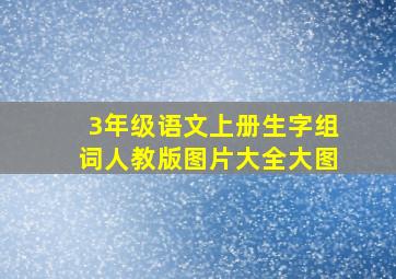 3年级语文上册生字组词人教版图片大全大图