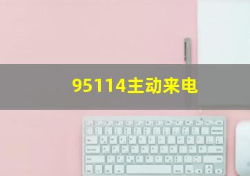 95114主动来电