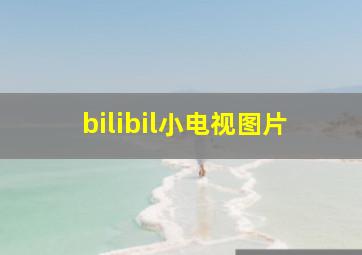 bilibil小电视图片