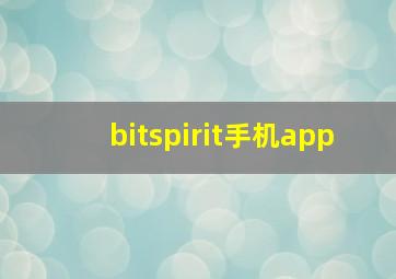 bitspirit手机app