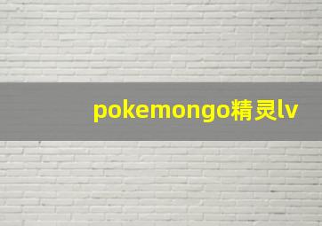 pokemongo精灵lv