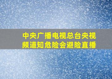 中央广播电视总台央视频道知危险会避险直播