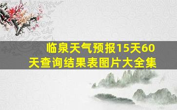 临泉天气预报15天60天查询结果表图片大全集