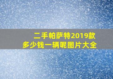 二手帕萨特2019款多少钱一辆呢图片大全