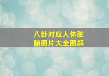 八卦对应人体脏腑图片大全图解