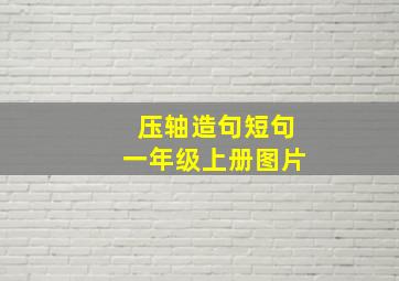 压轴造句短句一年级上册图片