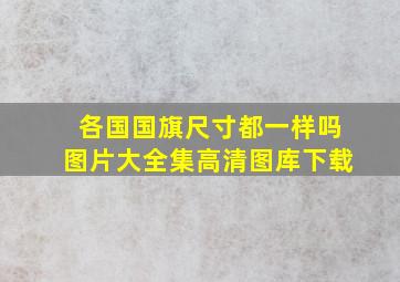 各国国旗尺寸都一样吗图片大全集高清图库下载