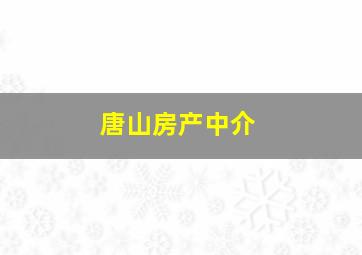 唐山房产中介