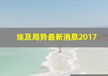 埃及局势最新消息2017