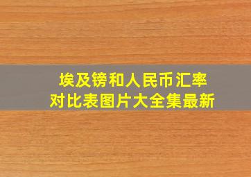 埃及镑和人民币汇率对比表图片大全集最新