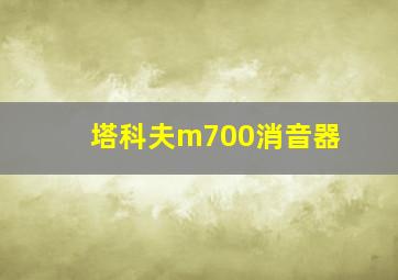 塔科夫m700消音器