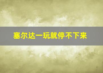 塞尔达一玩就停不下来