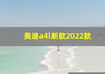 奥迪a4l新款2022款