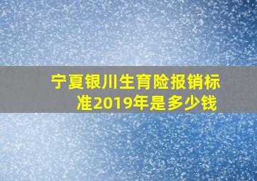 宁夏银川生育险报销标准2019年是多少钱