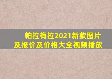 帕拉梅拉2021新款图片及报价及价格大全视频播放