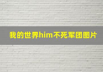 我的世界him不死军团图片