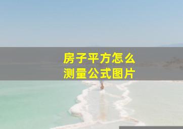 房子平方怎么测量公式图片