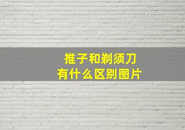 推子和剃须刀有什么区别图片