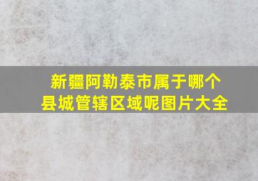 新疆阿勒泰市属于哪个县城管辖区域呢图片大全