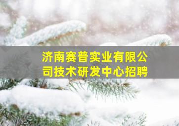 济南赛普实业有限公司技术研发中心招聘