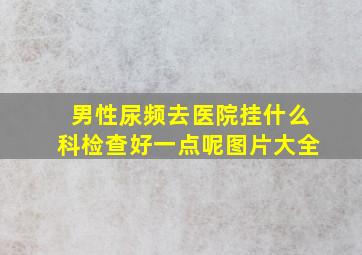 男性尿频去医院挂什么科检查好一点呢图片大全