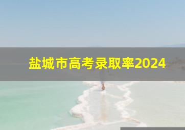 盐城市高考录取率2024