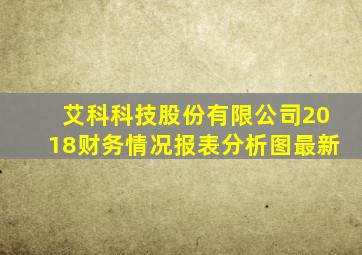 艾科科技股份有限公司2018财务情况报表分析图最新