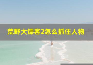 荒野大镖客2怎么抓住人物