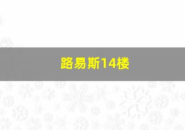 路易斯14楼