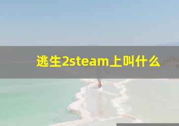 逃生2steam上叫什么