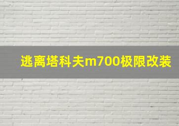 逃离塔科夫m700极限改装