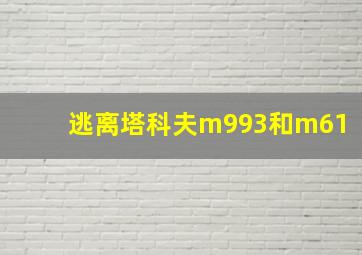 逃离塔科夫m993和m61