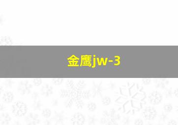 金鹰jw-3