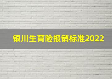 银川生育险报销标准2022