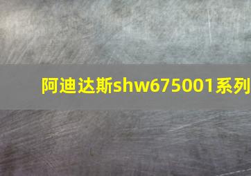 阿迪达斯shw675001系列