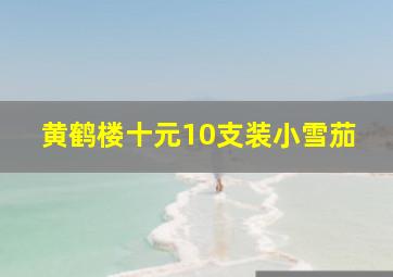 黄鹤楼十元10支装小雪茄